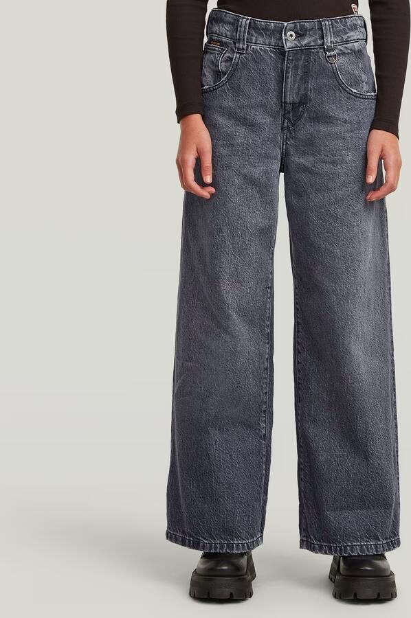 G-Star RAW Skater High Loose Jeans voor meisjes Donkerblauw meisjes - Foto 4