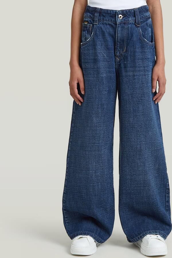 G-Star RAW Skater High Loose Jeans voor meisjes Midden blauw meisjes
