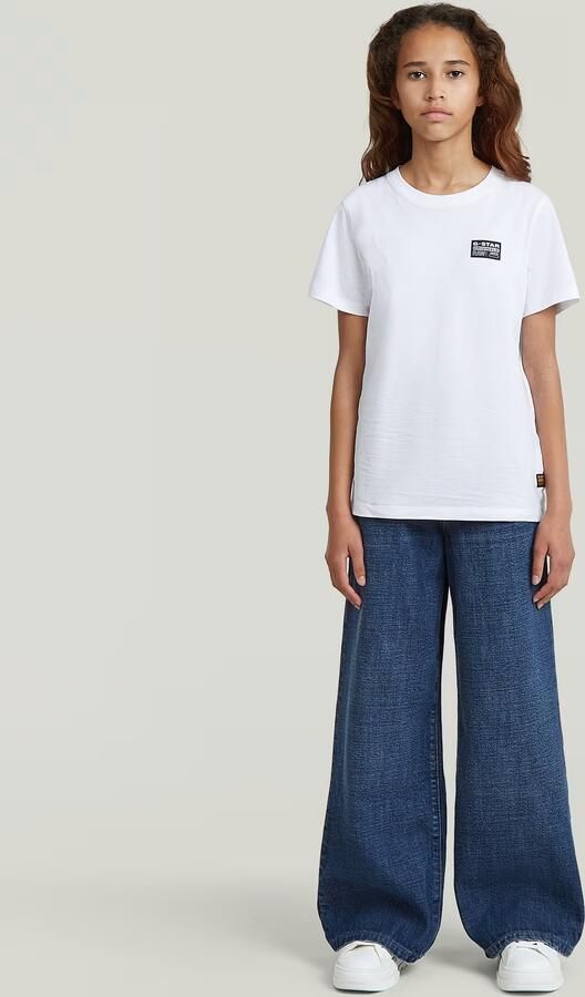 G-Star RAW Skater High Loose Jeans voor meisjes Midden blauw meisjes - Foto 4