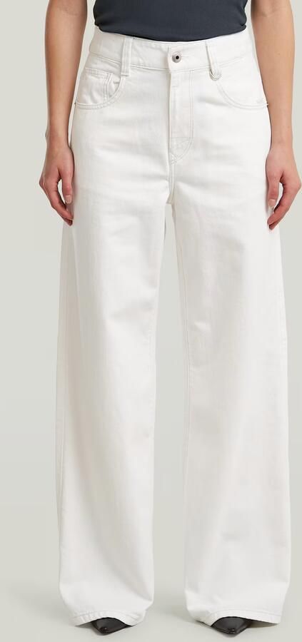 G-Star RAW Skater High Loose Jeans Wit Dames
