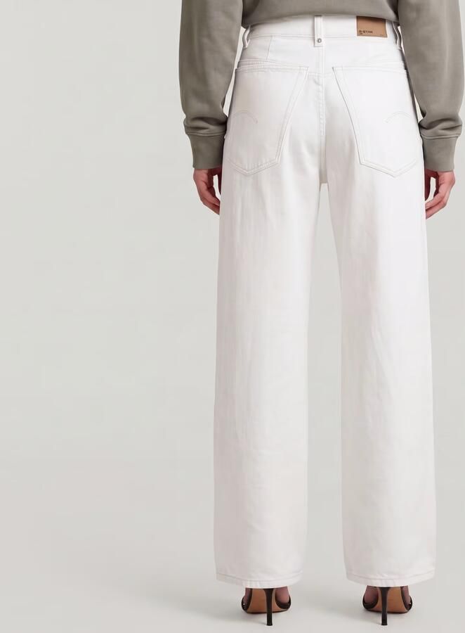 G-Star RAW Skater High Loose Jeans Wit Dames - Foto 6