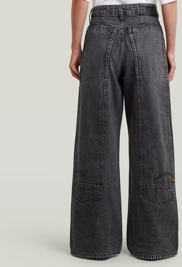 G-Star RAW Skater Long Pocket High Loose Jeans Grijs Dames - Foto 4