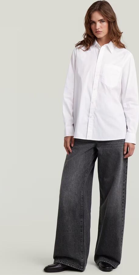 G-Star RAW Skater Long Pocket High Loose Jeans Grijs Dames - Foto 5