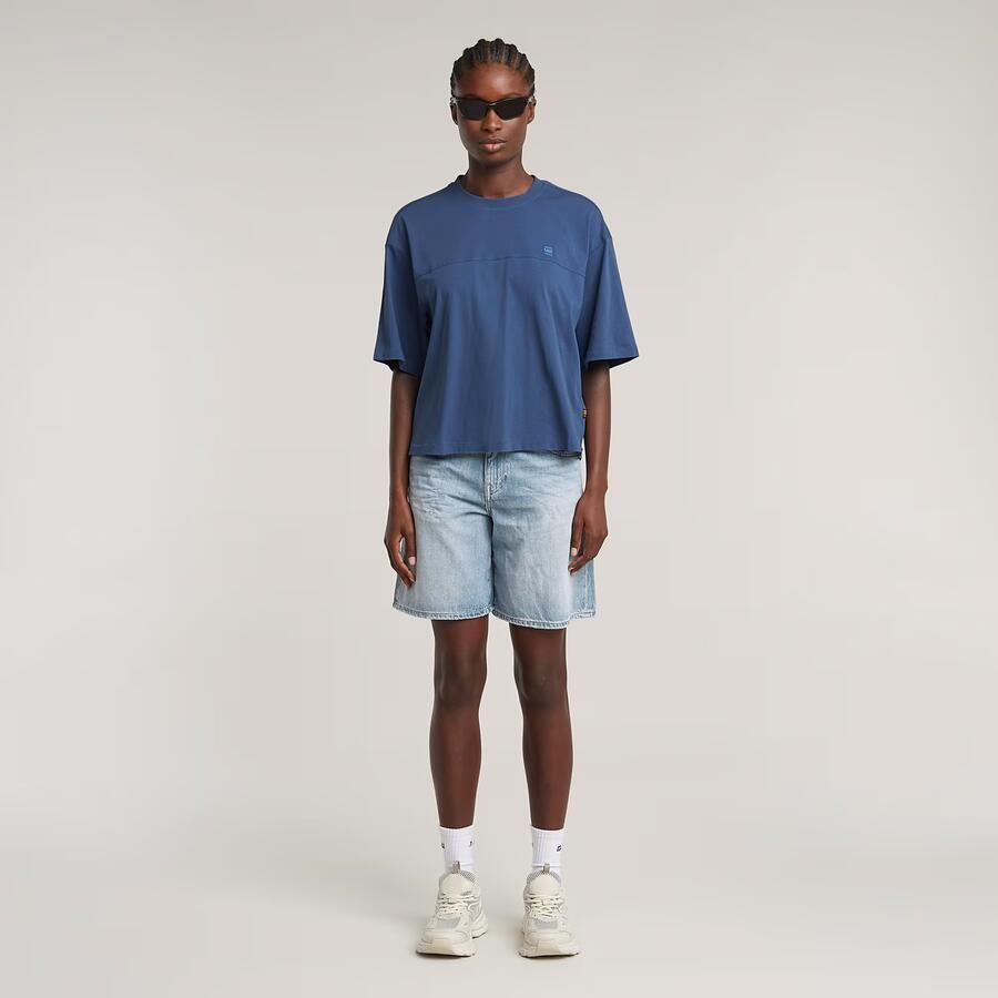 G-Star RAW Skater Loose Short Lichtblauw Dames - Foto 2