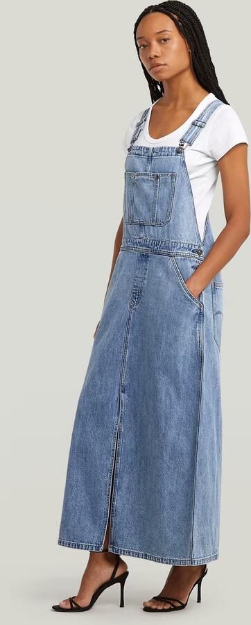 G-Star RAW Skater Maxi Tuinbroekjurk Anders Dames - Foto 4