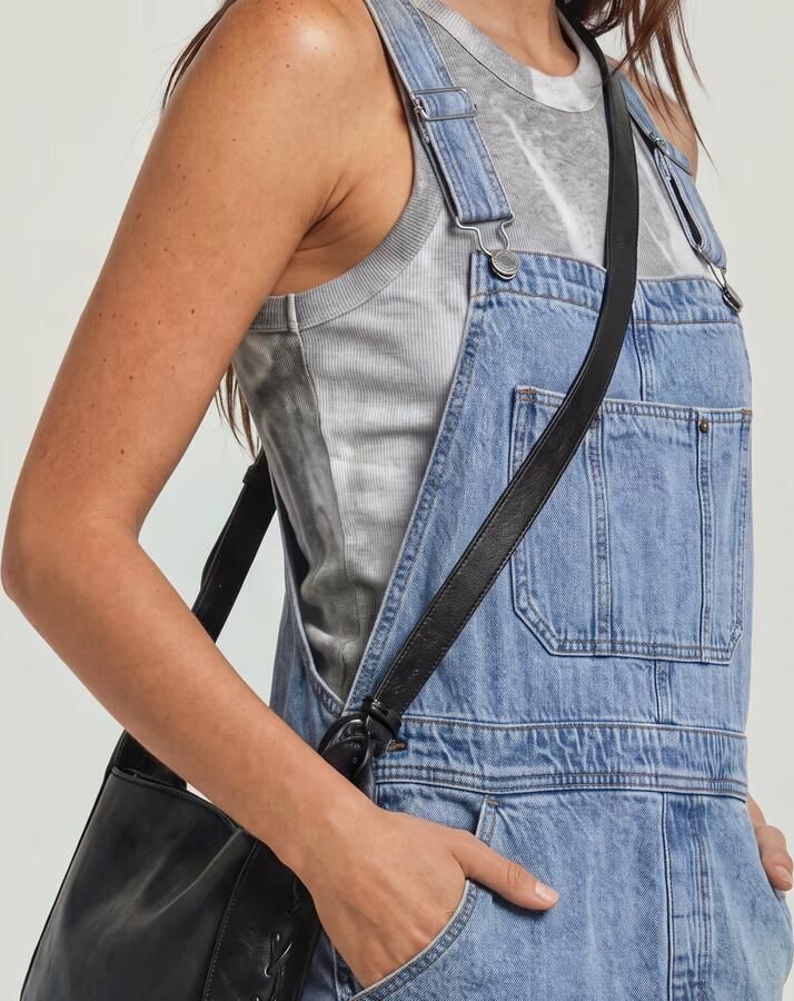 G-Star RAW Skater Maxi Tuinbroekjurk Midden blauw Dames - Foto 6