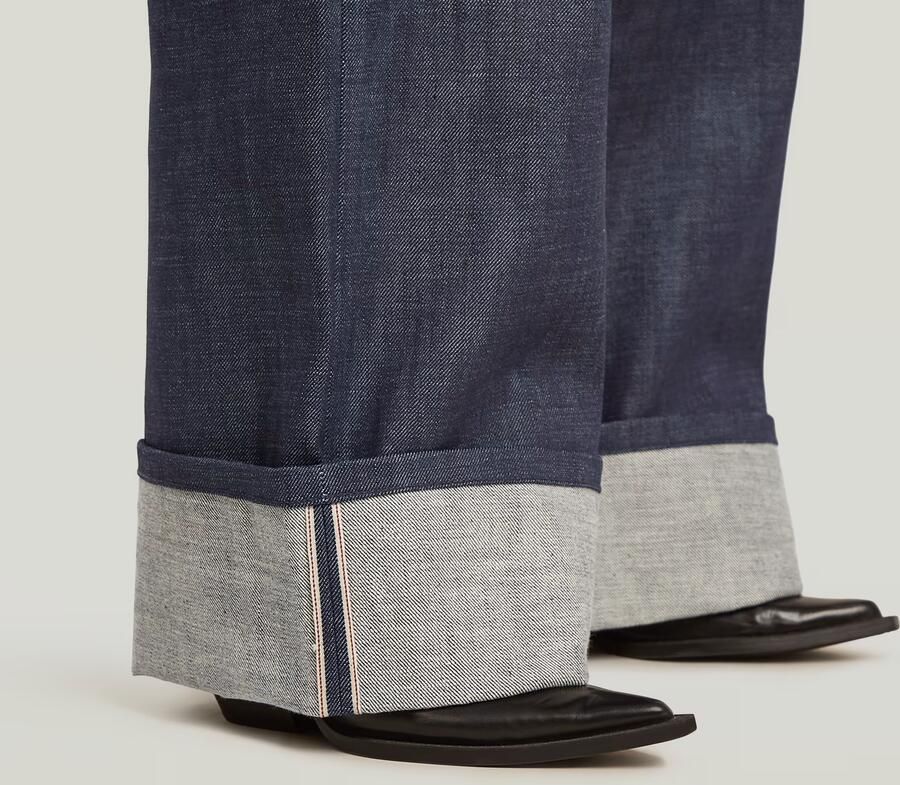 G-Star RAW Skater Selvedge Jeans Donkerblauw Dames - Foto 2