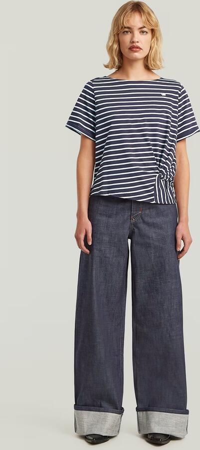 G-Star RAW Skater Selvedge Jeans Donkerblauw Dames - Foto 6