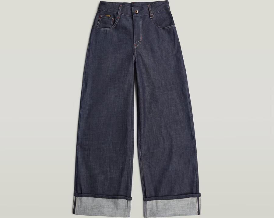 G-Star RAW Skater Selvedge Jeans Donkerblauw Dames - Foto 3