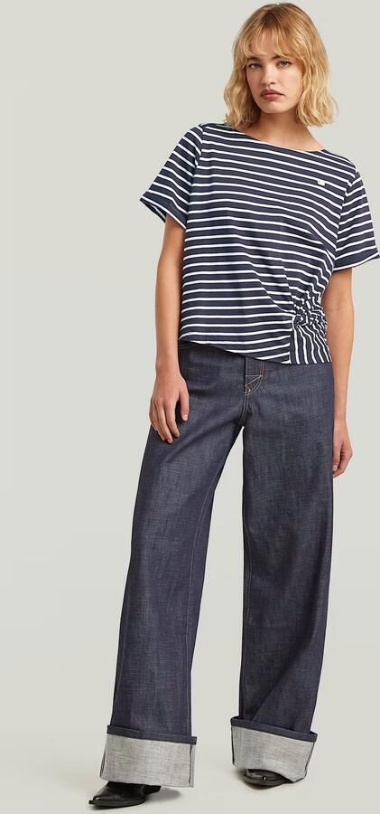 G-Star RAW Skater Selvedge Jeans Donkerblauw Dames - Foto 5