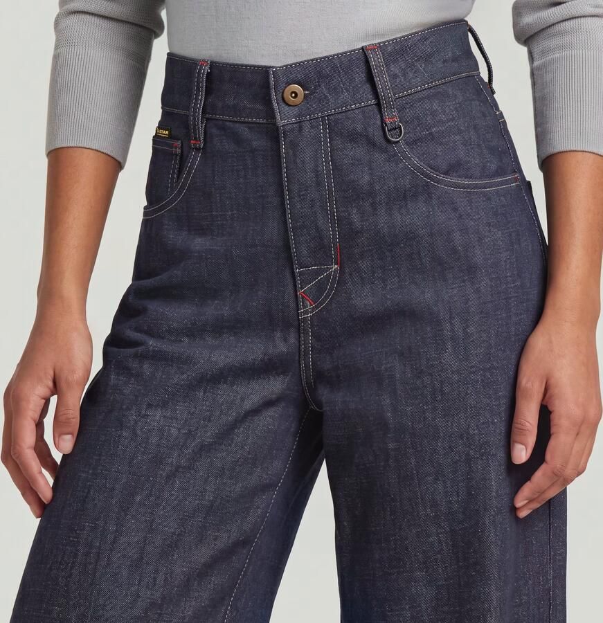 G-Star RAW Skater Selvedge Jeans Donkerblauw Dames - Foto 4