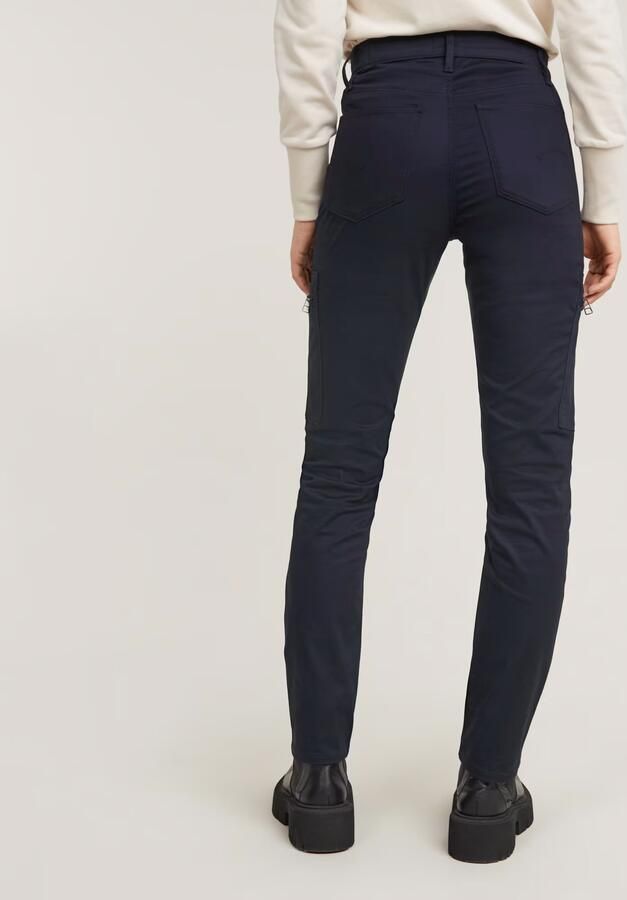 G-Star RAW Skinny Cargo Broek 2.0 Donkerblauw Dames - Foto 7