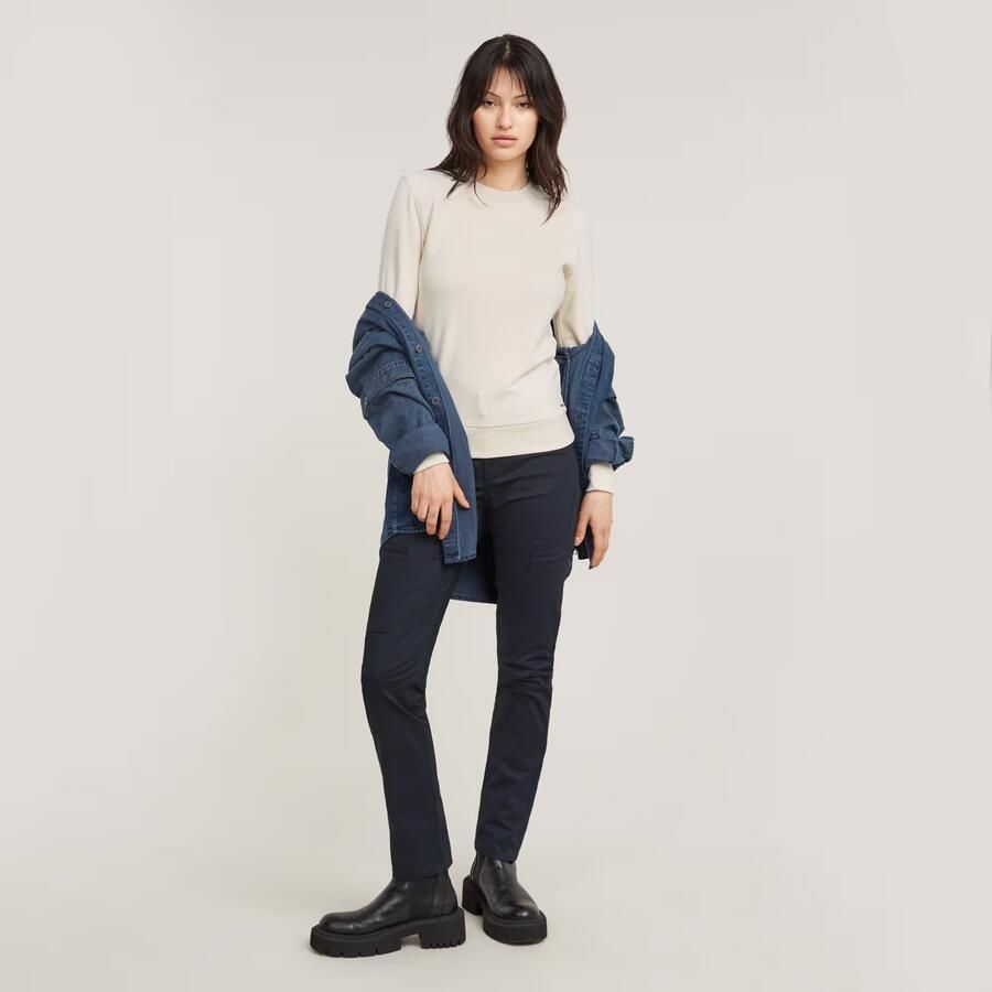 G-Star RAW Skinny Cargo Broek 2.0 Donkerblauw Dames - Foto 2