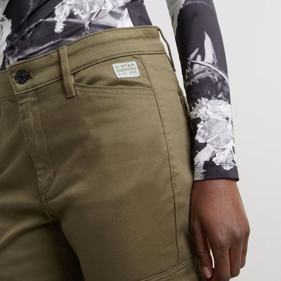 G-Star RAW Skinny Cargo Broek 2.0 Groen Dames - Foto 4