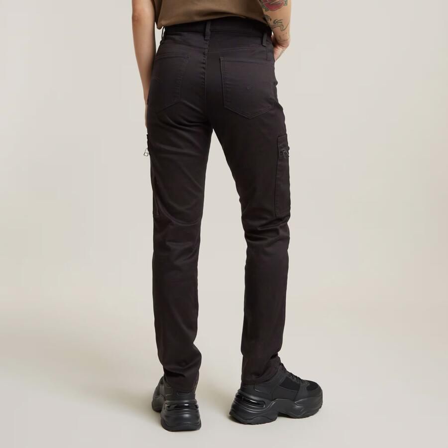 G-Star RAW Skinny Cargo Broek 2.0 Zwart Dames