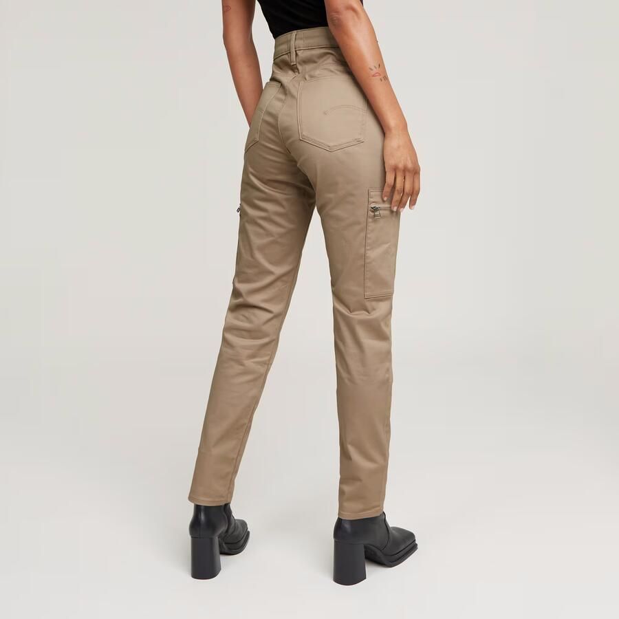 G-Star RAW Skinny Cargobroek 2.0 Beige Dames