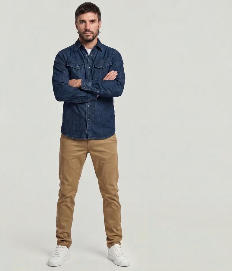 G-Star Raw Skinny fit chino met achterzakken - Foto 13