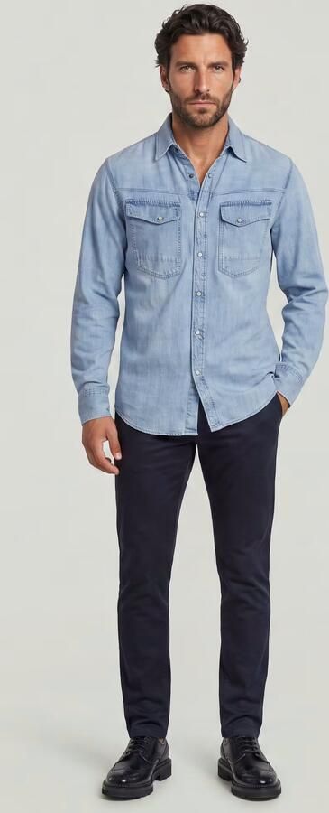 G-Star RAW Skinny Chino 3.0 Donkerblauw Heren - Foto 16
