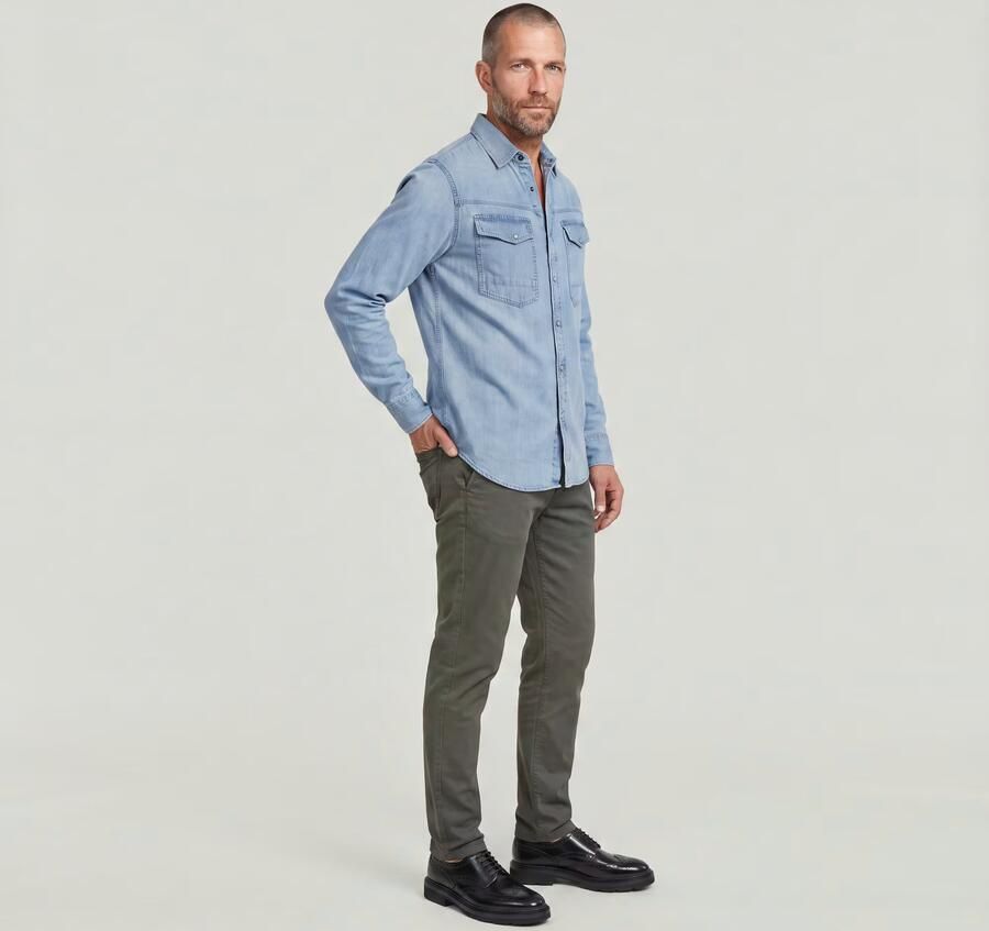 G-Star RAW Skinny Chino 3.0 Grijs Heren - Foto 5