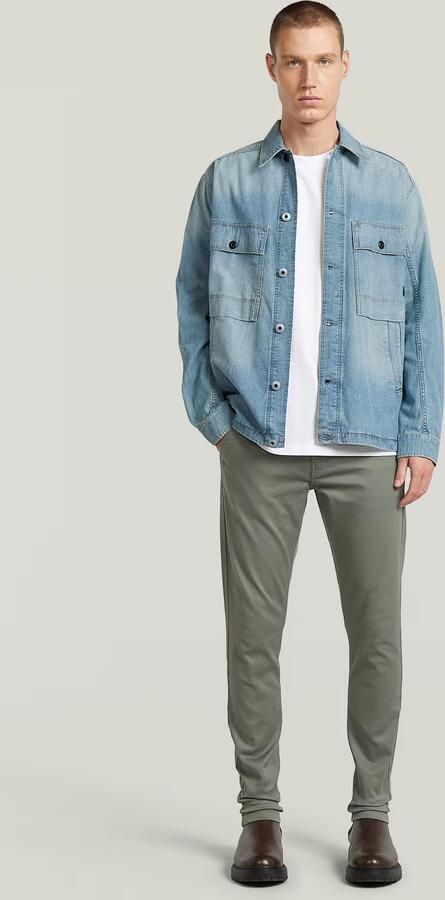 G-Star RAW Skinny Chino 3.0 Groen Heren - Foto 6