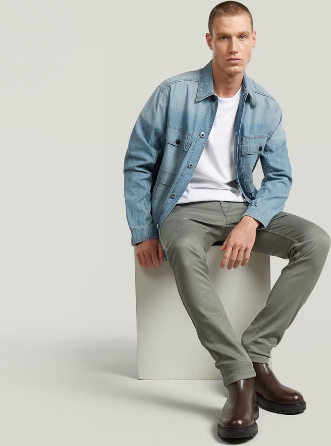 G-Star RAW Skinny Chino 3.0 Groen Heren - Foto 5