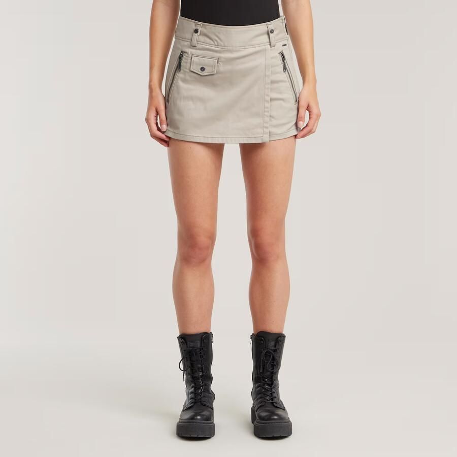 G-Star RAW Skorts Regular Fit Beige Dames - Foto 6