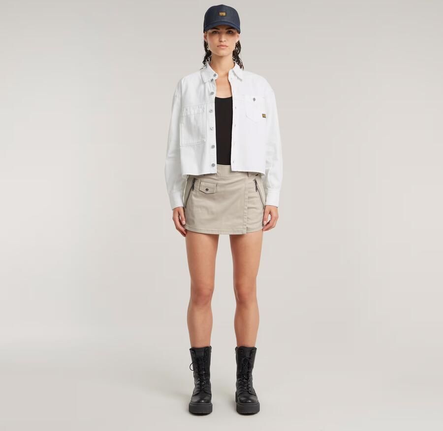 G-Star RAW Skorts Regular Fit Beige Dames - Foto 2