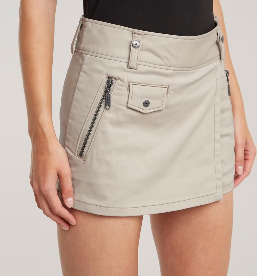 G-Star RAW Skorts Regular Fit Beige Dames - Foto 4