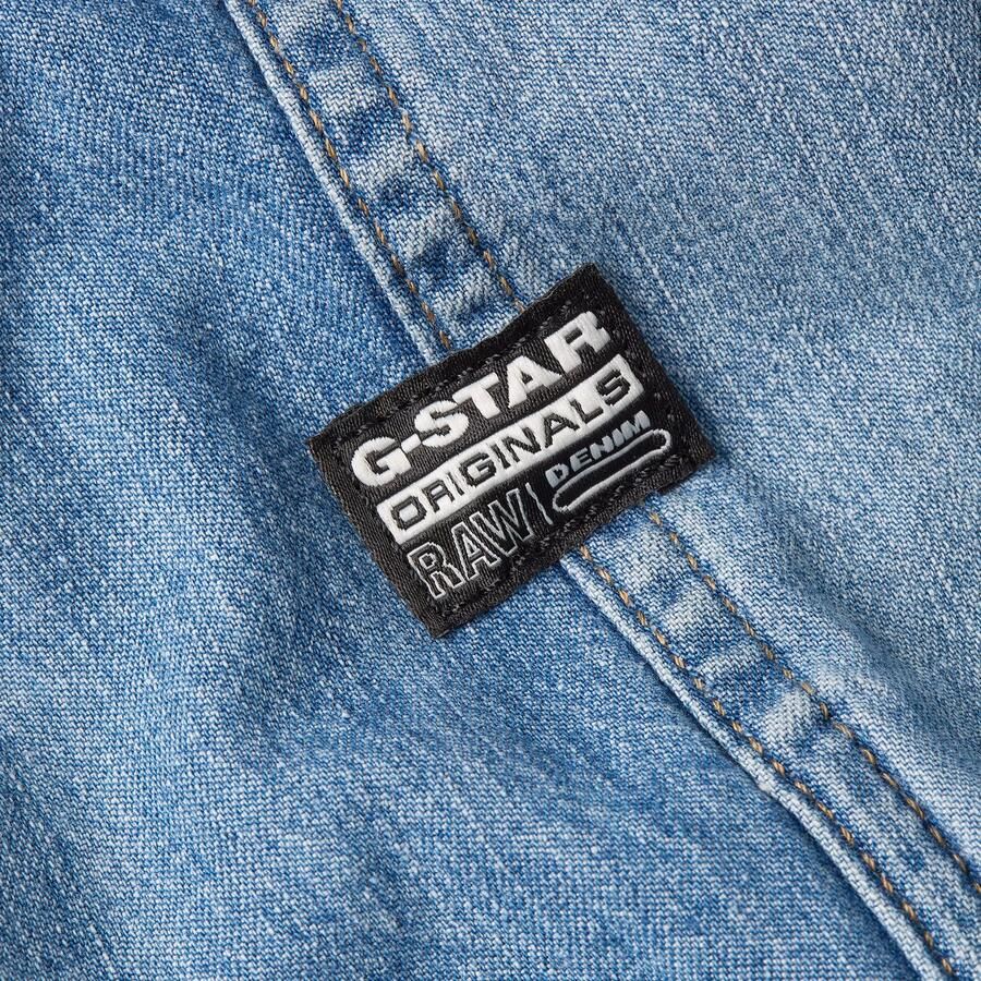 G-Star Raw Regular fit jeansoverhemd met borstzakken model 'Slanted' - Foto 5
