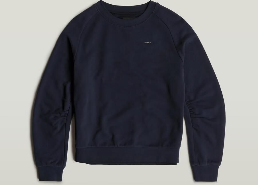 G-Star RAW Sleeve Construction Sweater Donkerblauw Dames - Foto 7