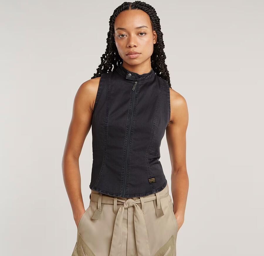 G-Star RAW Sleeveless Top Grijs Dames - Foto 5