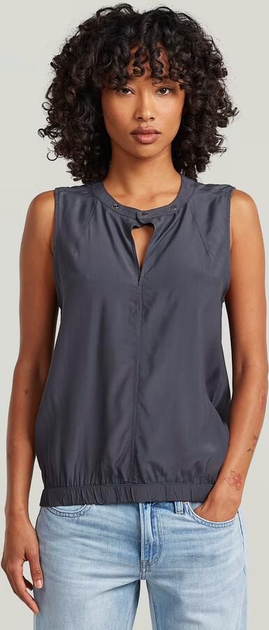 G-Star RAW Sleeveless Top Grijs Dames