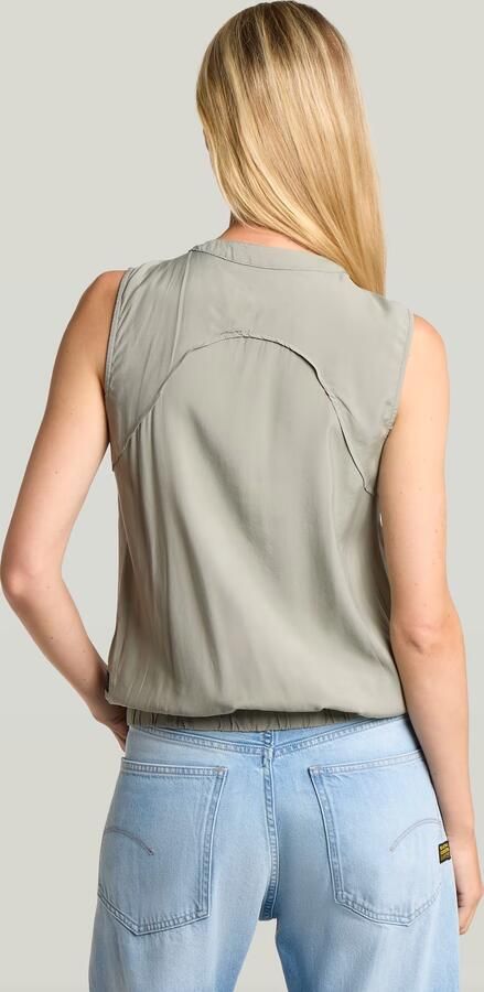G-Star RAW Sleeveless Top Groen Dames - Foto 5