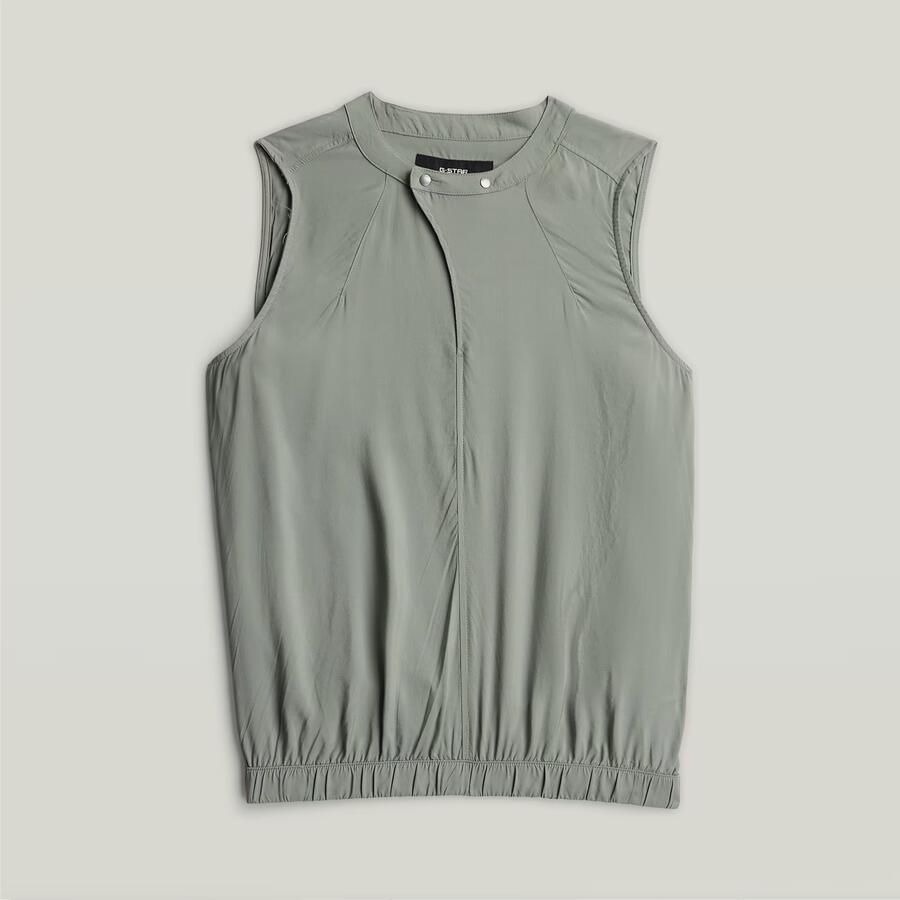 G-Star RAW Sleeveless Top Groen Dames - Foto 2