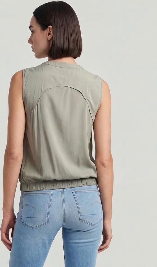 G-Star RAW Sleeveless Top Groen Dames - Foto 5
