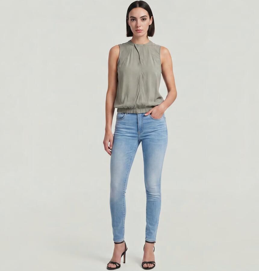 G-Star RAW Sleeveless Top Groen Dames - Foto 3