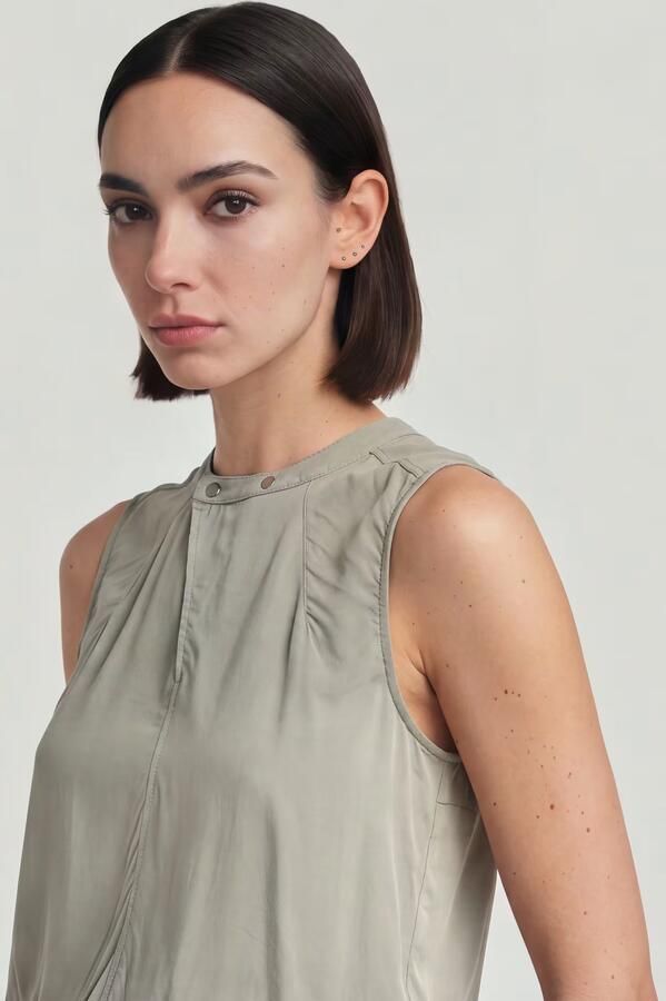 G-Star RAW Sleeveless Top Groen Dames - Foto 4