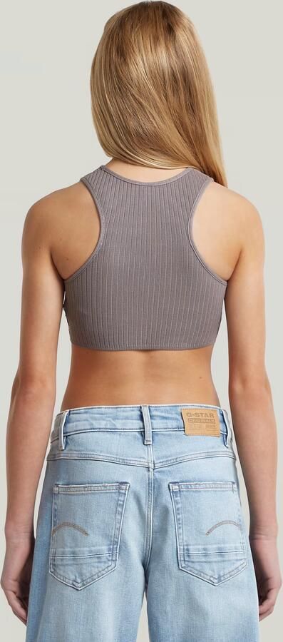 G-Star RAW Sleeveless Top voor meisjes Grijs meisjes - Foto 4