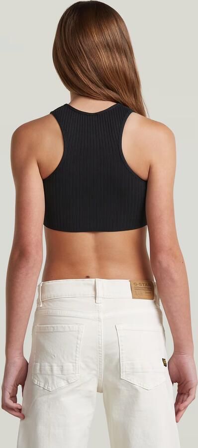 G-Star RAW Sleeveless Top voor meisjes Zwart meisjes - Foto 5