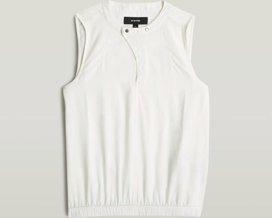 G-Star RAW Sleeveless Top Wit Dames - Foto 3
