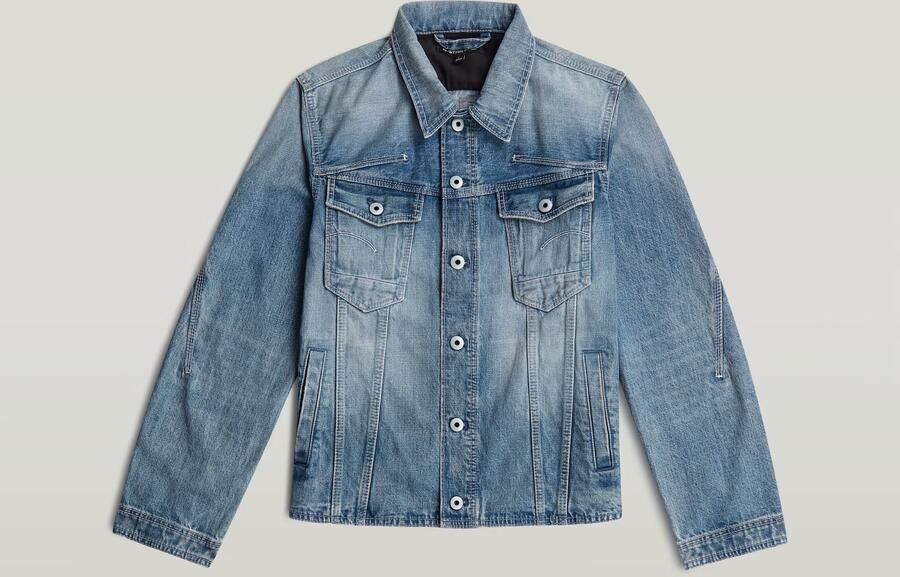G-Star RAW Slim 3D Dart Jack Midden blauw Heren - Foto 4