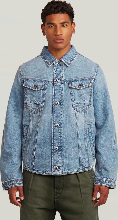 G-Star RAW Slim 3D Dart Jack Midden blauw Heren