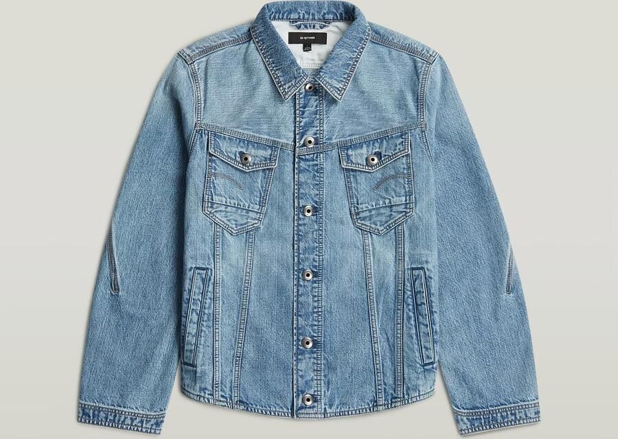 G-Star RAW Slim 3D Dart Jack Midden blauw Heren - Foto 5