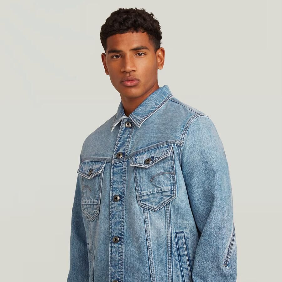 G-Star RAW Slim 3D Dart Jack Midden blauw Heren - Foto 3