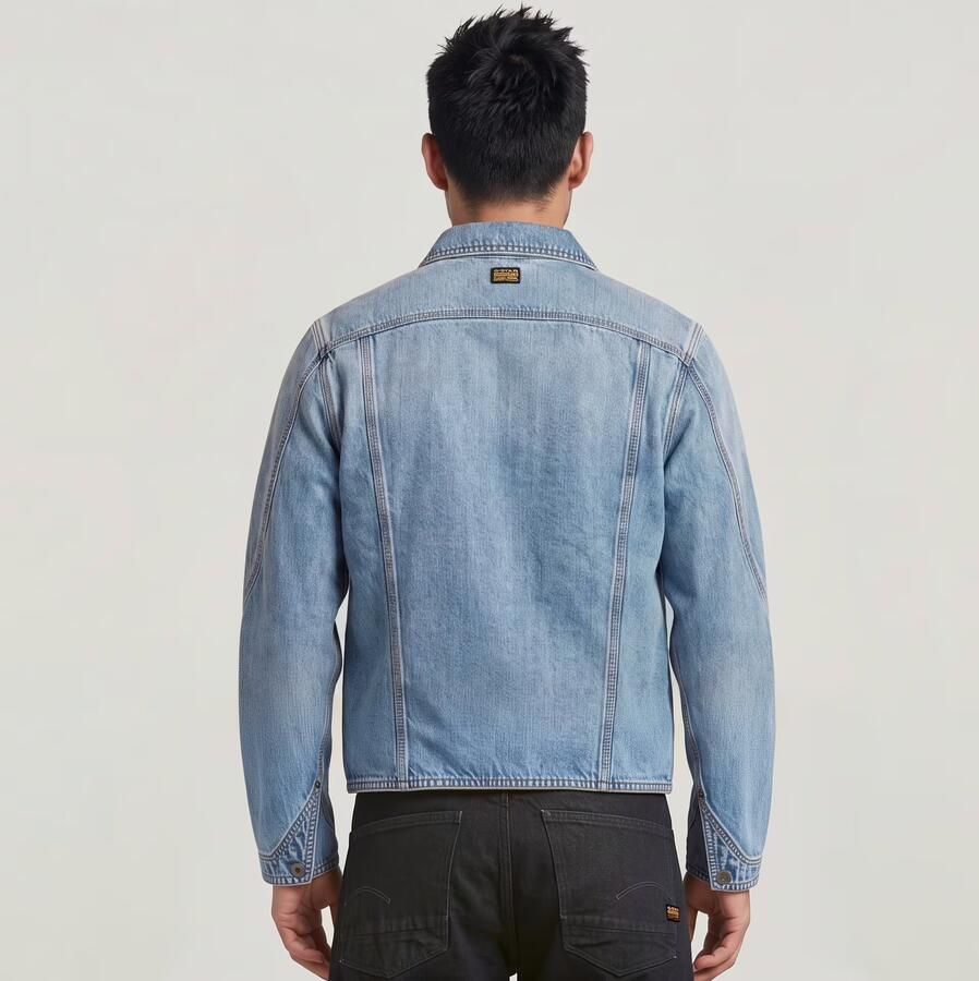 G-Star RAW Slim 3D Dart Jack Midden blauw Heren - Foto 3