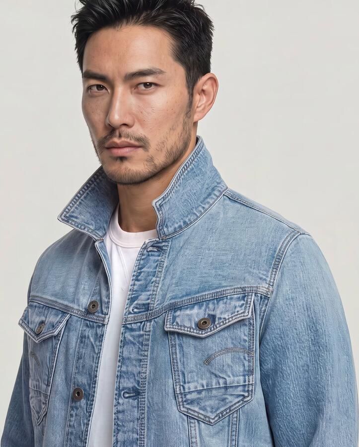 G-Star RAW Slim 3D Dart Jack Midden blauw Heren - Foto 5