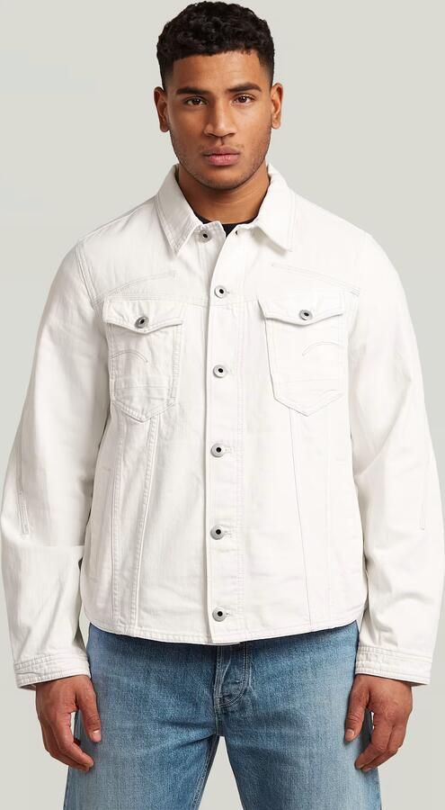 G-Star RAW Slim 3D Dart Jack Wit Heren