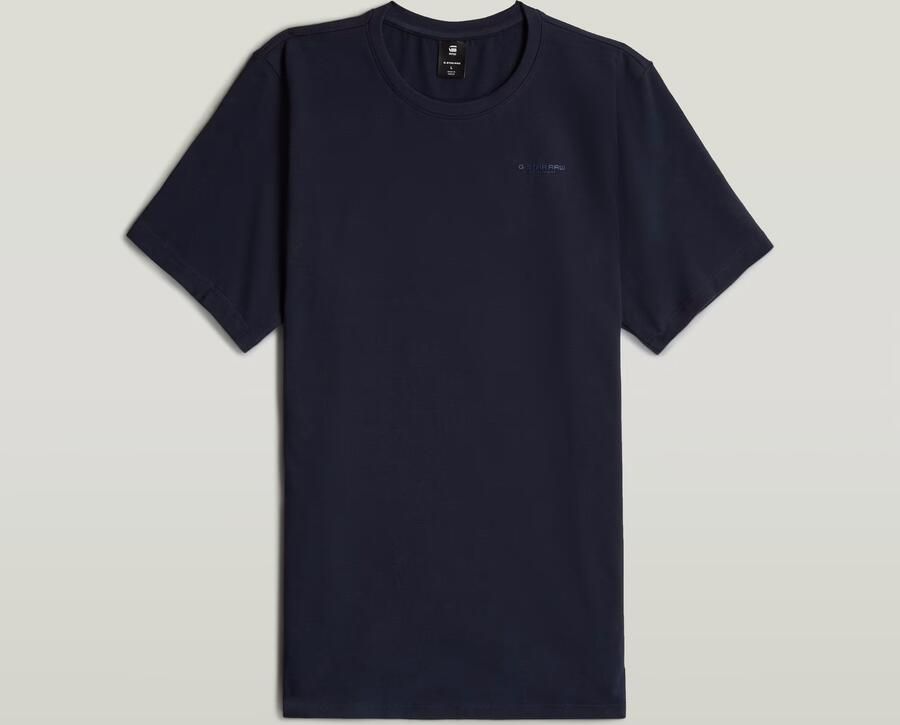 G-STAR RAW Heren Polo's & T-shirts Slim Base R T S s Donkerblauw - Foto 7
