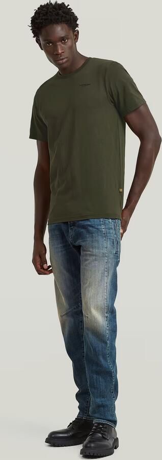 G-STAR RAW Heren Polo's & T-shirts Slim Base R T S\s Donkergroen - Foto 13