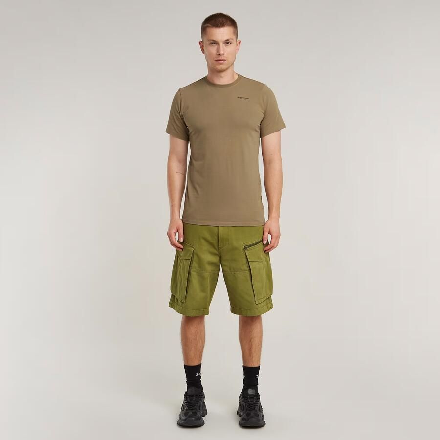 G-STAR RAW Heren Polo's & T-shirts Slim Base R T S s Khaki - Foto 9